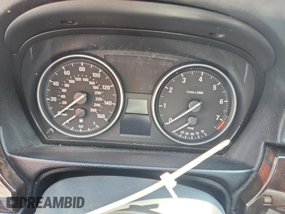 2011 BMW 3 Series 328i with VIN WBAPH5G57BNM82748, listed as a Copart auction lot 62742255 with Not provided miles and Salvage title. Bid and sale history available at DreamBid. Image 9.