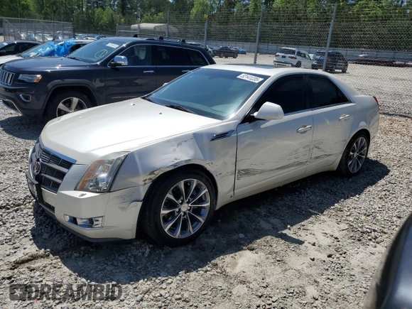 2009 Cadillac CTS RWD with VIN 1G6DV57V390137502, listed as a Copart auction lot 52141235 with 218,772 mi miles and Salvage Title. Bid and sale history available at DreamBid. Image 1.