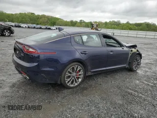 2020 Kia Stinger GT with VIN KNAE35LC5L6086551, listed as a Copart auction lot 51924835 with 67,619 mi miles and Salvage Title. Bid and sale history available at carsss.com. Image 3.