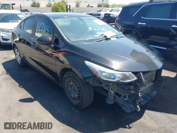 2018 Chevrolet Cruze LS with VIN 1G1BC5SM4J7201639, listed as a IAAI auction lot 42014785 with 119,416 mi miles and . Bid and sale history available at DreamBid. Image 1.