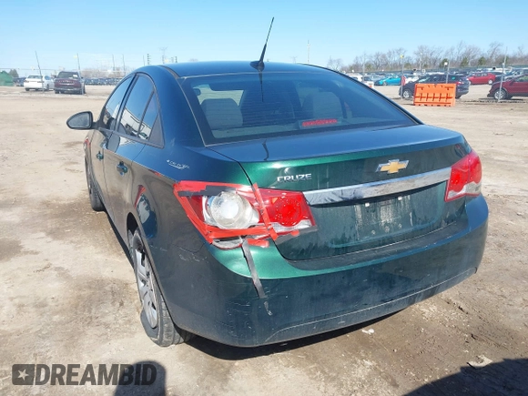 2014 Chevrolet Cruze LS with VIN 1G1PA5SH0E7136440, listed as a IAAI auction lot 41991426 with 157,009 mi miles and . Bid and sale history available at DreamBid. Image 3.