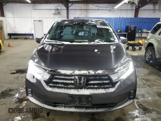 2021 Honda Odyssey EX-L with VIN 5FNRL6H76MB008520, listed as a Copart auction lot 45881615 with 45,964 mi miles and Salvage Title. Bid and sale history available at DreamBid. Image 5.
