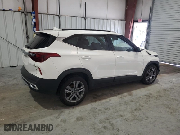 2023 Kia Seltos S with VIN KNDEU2AA0P7444333, listed as a Copart auction lot 55994715 with 29,444 mi miles and Clean title. Bid and sale history available at DreamBid. Image 3.