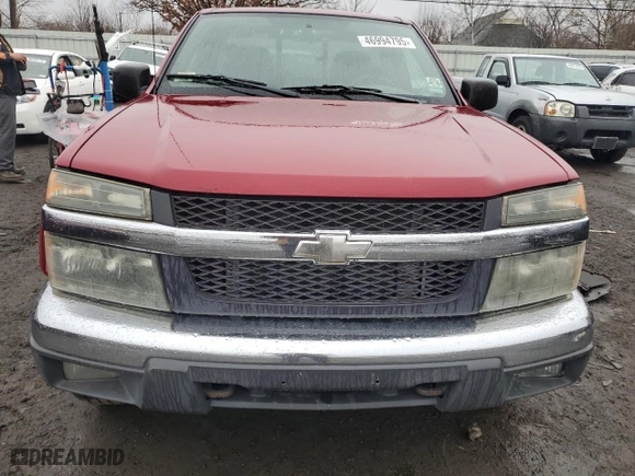2004 Chevrolet Colorado LT w/1LT with VIN 1GCDT146748139336, listed as a Copart auction lot 46994795 with 188,956 mi miles and Clean Title. Bid and sale history available at carsss.com. Image 5.