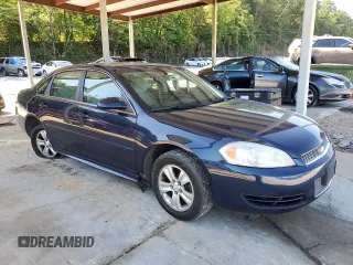 2012 Chevrolet Impala LS Retail with VIN 2G1WA5E35C1217567, listed as a Copart auction lot 57729315 with 129,346 mi miles and Salvage title. Bid and sale history available at DreamBid. Image 4.