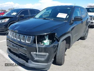 2018 Jeep Compass Sport z VIN 3C4NJDABXJT423666, wystawiony jako IAAI lot #41785935 z przebiegiem 60 880 mil mil oraz . Historia ofert i sprzedaży dostępna na DreamBid. Obrazek 17.