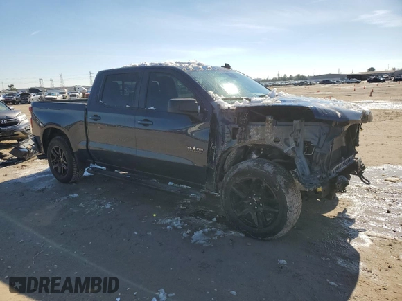 2022 Chevrolet Silverado 1500 RST with VIN 2GCPADED6N1506152, listed as a Copart auction lot 88721975 with 85,494 mi miles and Salvage Title. Bid and sale history available at DreamBid. Image 4.