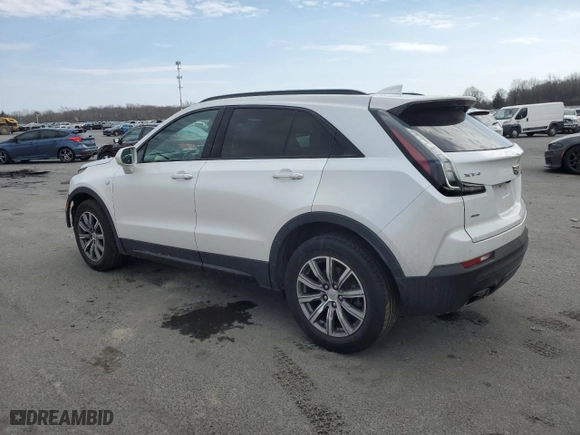 2019 Cadillac XT4 AWD Sport with VIN 1GYFZFR47KF203034, listed as a Copart auction lot 47620715 with 112,937 mi miles and Salvage Title. Bid and sale history available at carsss.com. Image 2.