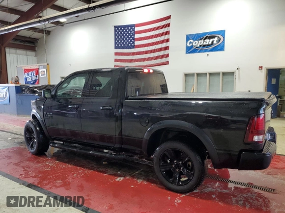 2021 Ram 1500 Classic Warlock with VIN 1C6RR7GG8MS510378, listed as a Copart auction lot 44301335 with 48,044 mi miles and Salvage Title. Bid and sale history available at carsss.com. Image 2.
