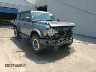 2023 Ford Bronco с VIN 1FMEE5DH2PLB21489, выставлен на аукционе Copart как лот 60690365 с пробегом 14 326 миль миль и Списание • Salvage title. История ставок и продаж доступна на DreamBid. Изображение 14.