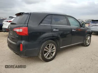 2015 Kia Sorento SX with VIN 5XYKW4A79FG634727, listed as a Copart auction lot 45992275 with 131,375 mi miles and Clean Title. Bid and sale history available at carsss.com. Image 3.