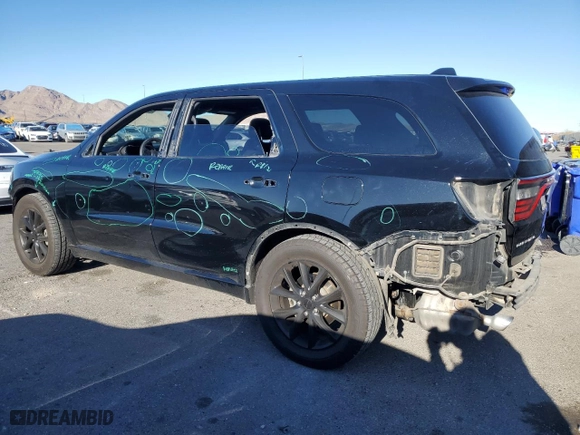 2018 Dodge Durango SXT with VIN 1C4RDHAGXJC413386, listed as a Copart auction lot 46547115 with 146,344 mi miles and Salvage Title. Bid and sale history available at carsss.com. Image 2.