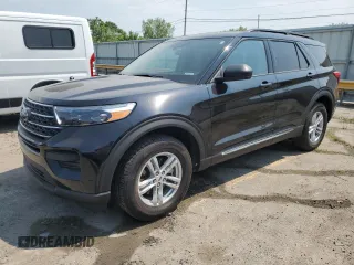 2022 Ford Explorer XLT with VIN 1FMSK8DH7NGC20702, listed as a Copart auction lot 60247555 with 15,278 mi miles and Salvage title. Bid and sale history available at DreamBid. Image 1.
