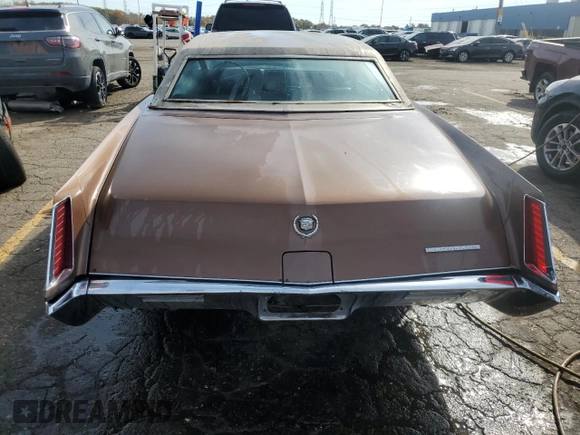 1968 Cadillac Eldorado z VIN H8253350, wystawiony jako Copart lot #77140814 z przebiegiem 89 242 mil mil oraz Czysty tytuł • Clean title. Historia ofert i sprzedaży dostępna na DreamBid. Obrazek 6.