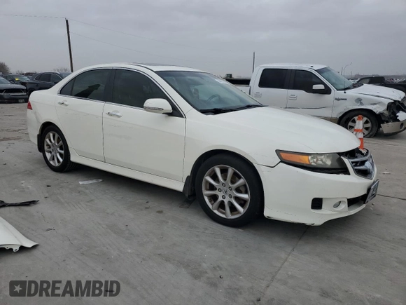 2008 Acura TSX Nav с VIN JH4CL96948C003216, выставлен на аукционе Copart как лот 44172285 с пробегом 93 320 миль миль и Списание • Salvage title. История ставок и продаж доступна на DreamBid. Изображение 4.