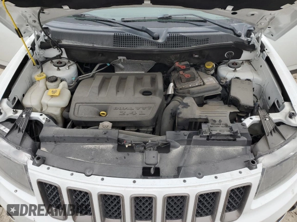 2017 Jeep Compass Sport with VIN 1C4NJCBB4HD141595, listed as a Copart auction lot 84299704 with 83,347 mi miles and Salvage Title. Bid and sale history available at carsss.com. Image 12.