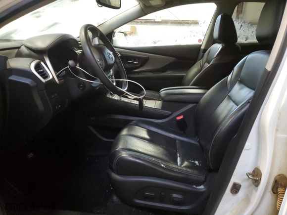 2016 Nissan Murano S with VIN 5N1AZ2MH4GN133309, listed as a Copart auction lot 42117705 with 164,386 mi miles and Salvage Title. Bid and sale history available at carsss.com. Image 7.