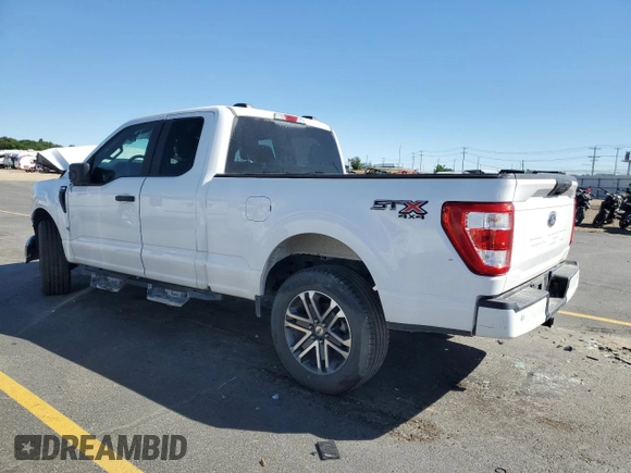 2021 Ford F-150 XL with VIN 1FTFX1E56MKD34057, listed as a Copart auction lot 63997585 with 99,679 mi miles and Clean title. Bid and sale history available at DreamBid. Image 2.