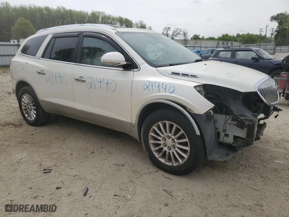 2010 Buick Enclave CXL w/1XL with VIN 5GALRBED0AJ195959, listed as a Copart auction lot 51752735 with 189,680 mi miles and Salvage Title. Bid and sale history available at carsss.com. Image 4.