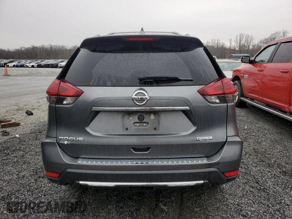2020 Nissan Rogue S with VIN 5N1AT2MT5LC785707, listed as a Copart auction lot 48551765 with 227,579 mi miles and Salvage Title. Bid and sale history available at carsss.com. Image 6.