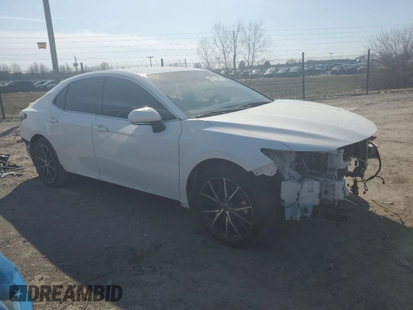2023 Toyota Camry SE with VIN 4T1G11AK3PU788840, listed as a Copart auction lot 48715655 with 28,538 mi miles and Salvage Title. Bid and sale history available at carsss.com. Image 4.