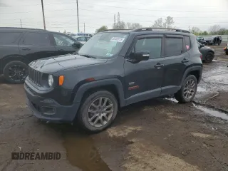 2016 Jeep Renegade Latitude with VIN ZACCJBBT3GPD31592, listed as a Copart auction lot 55438315 with 165,912 mi miles and Clean Title. Bid and sale history available at DreamBid. Image 1.