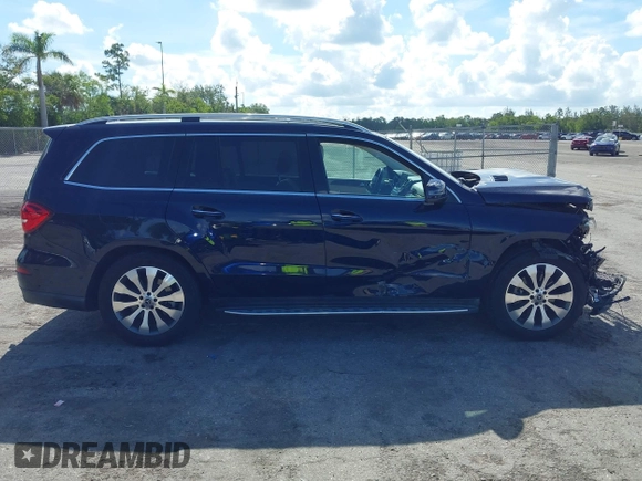 2019 Mercedes-Benz GLS 450 with VIN 4JGDF6EE7KB229169, listed as a IAAI auction lot 42558733 with 21,477 mi miles and . Bid and sale history available at DreamBid. Image 14.