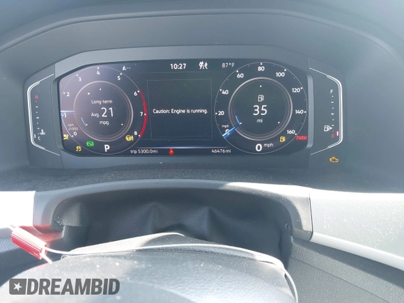 2022 Volkswagen Atlas SE with VIN 1V2HE2CA2NC219566, listed as a IAAI auction lot 42616407 with 46,476 mi miles and . Bid and sale history available at DreamBid. Image 7.