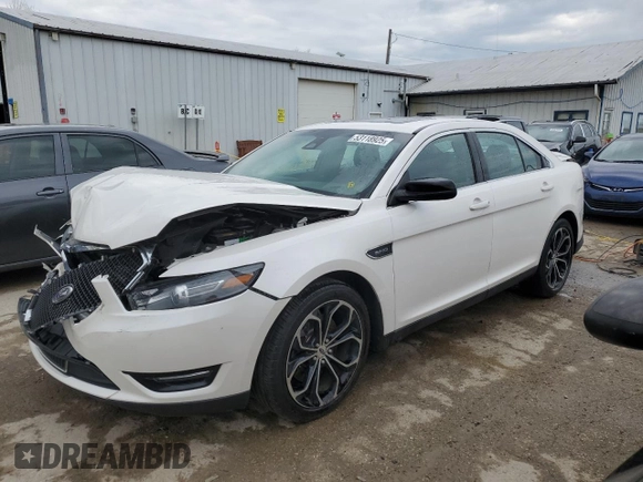 2016 Ford Taurus SHO with VIN 1FAHP2KT0GG142907, listed as a Copart auction lot 53118925 with 46,751 mi miles and Salvage title. Bid and sale history available at DreamBid. Image 1.