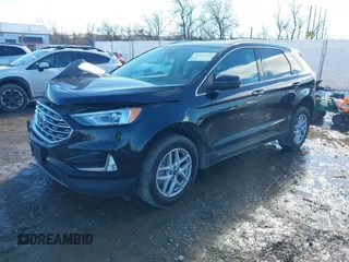2021 Ford Edge SEL with VIN 2FMPK4J96MBA56084, listed as a IAAI auction lot 41637629 with 31,915 mi miles. Bid and sale history available at carsss.com. Image 18.