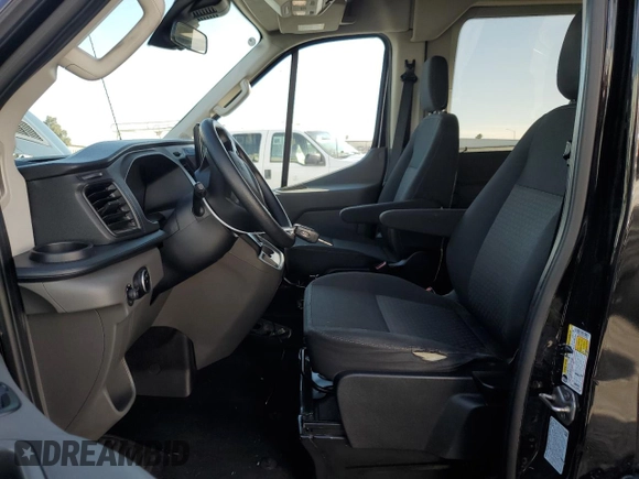 2023 Ford Transit Passenger XL with VIN 1FBVU4XG3PKA55923, listed as a Copart auction lot 47928165 with 83,174 mi miles and Salvage title. Bid and sale history available at DreamBid. Image 7.