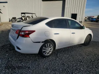 2018 Nissan Sentra S with VIN 3N1AB7AP7JY289729, listed as a Copart auction lot 46918035 with 93,210 mi miles and Salvage Title. Bid and sale history available at carsss.com. Image 3.