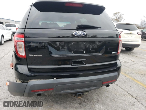 2015 Ford Utility Police Interceptor with VIN 1FM5K8AR6FGB13796, listed as a Copart auction lot 77869864 with 157,449 mi miles and Salvage Title. Bid and sale history available at carsss.com. Image 6.