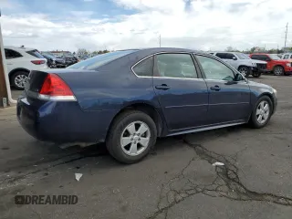 2011 Chevrolet Impala LT Fleet with VIN 2G1WG5EK5B1114850, listed as a Copart auction lot 54451665 with 193,643 mi miles and Non repairable. Bid and sale history available at DreamBid. Image 3.