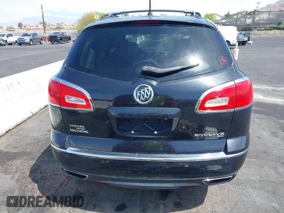 2015 Buick Enclave Leather with VIN 5GAKVBKD4FJ273209, listed as a IAAI auction lot 42178192 with 126,184 mi miles and . Bid and sale history available at carsss.com. Image 16.