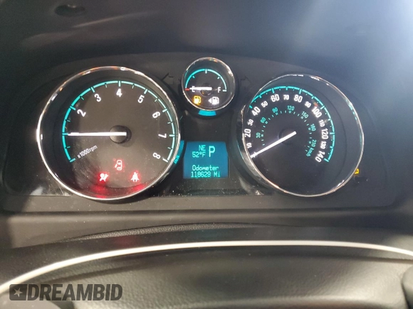 2012 Chevrolet Captiva Sport LS w/2LS with VIN 3GNAL2EK7CS632421, listed as a Copart auction lot 53920695 with 118,629 mi miles and Salvage Title. Bid and sale history available at carsss.com. Image 9.