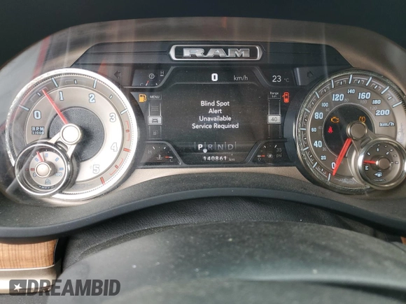 2020 Ram 2500 Laramie Longhorn with VIN 3C6UR5GL5LG226868, listed as a Copart auction lot 70624324 with 140,861 mi miles and Salvage title. Bid and sale history available at DreamBid. Image 9.