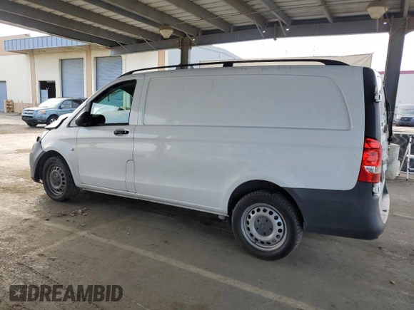 2017 Mercedes-Benz Metris Cargo with VIN WD3PG2EA7H3227939, listed as a Copart auction lot 59745955 with 63,255 mi miles and Salvage title. Bid and sale history available at DreamBid. Image 2.