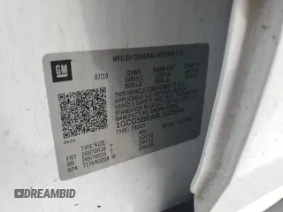 2020 Chevrolet Colorado 2WD Work Truck z VIN 1GCGSBEA9L1105544, wystawiony jako Copart lot #46942335 z przebiegiem 90 485 mil mil oraz Szkoda całkowita • Salvage title. Historia ofert i sprzedaży dostępna na DreamBid. Obrazek 12.