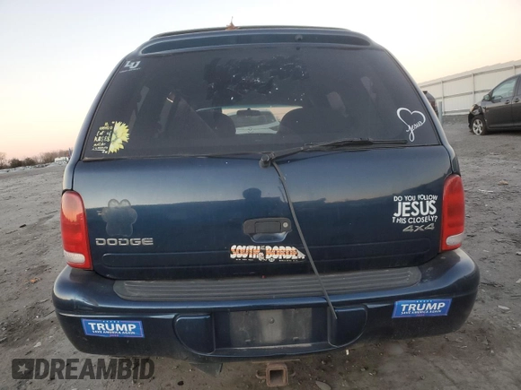 2001 Dodge Durango z VIN 1B4HS28Z21F637575, wystawiony jako Copart lot #83012674 z przebiegiem 276 619 mil mil oraz Szkoda całkowita • Salvage title. Historia ofert i sprzedaży dostępna na DreamBid. Obrazek 6.