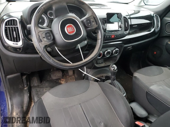 2015 FIAT 500L Urbana Trekking with VIN ZFBCFADH7FZ031660, listed as a Copart auction lot 80941674 with 130,443 mi miles and Clean Title. Bid and sale history available at carsss.com. Image 9.