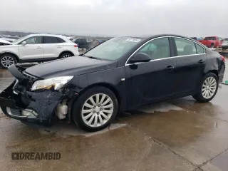 2011 Buick Regal CXL RL1 with VIN 2G4GN5EC8B9174743, listed as a Copart auction lot 82770354 with 131,038 mi miles and Salvage Title. Bid and sale history available at carsss.com. Image 1.