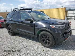 2023 Ford Explorer Timberline z VIN 1FMSK8JH6PGA01222, wystawiony jako Copart lot #51848475 z przebiegiem 46 454 mil mil oraz Szkoda całkowita • Salvage title. Historia ofert i sprzedaży dostępna na DreamBid. Obrazek 4.