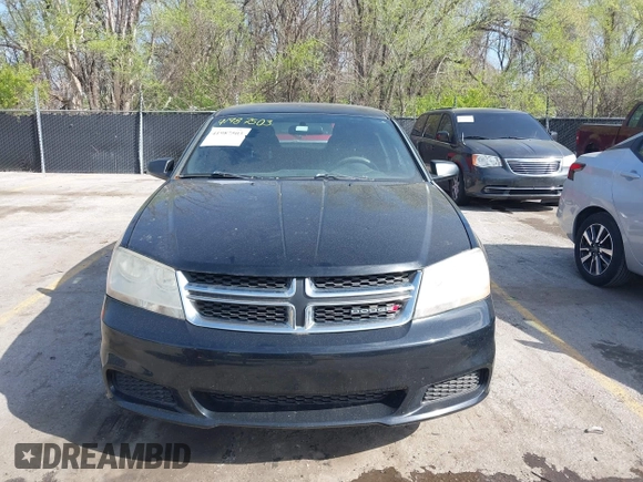 2013 Dodge Avenger SE with VIN 1C3CDZAB7DN519145, listed as a IAAI auction lot 41987503 with 122,121 mi miles and . Bid and sale history available at DreamBid. Image 6.