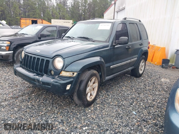 2005 Jeep Liberty Limited with VIN 1J4GK58K95W519297, listed as a IAAI auction lot 41766368 with 261,551 mi miles. Bid and sale history available at carsss.com. Image 2.