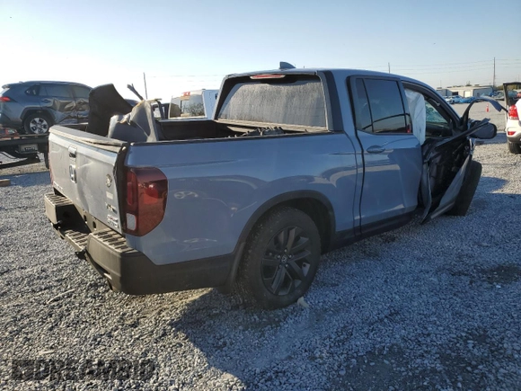 2023 Honda Ridgeline Sport z VIN 5FPYK3F19PB042880, wystawiony jako Copart lot #46337135 z przebiegiem Nie podano mil oraz Nie do naprawy • Non repairable. Historia ofert i sprzedaży dostępna na DreamBid. Obrazek 3.