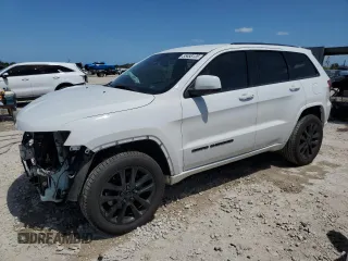 2021 Jeep Grand Cherokee Laredo X with VIN 1C4RJFAG7MC828943, listed as a Copart auction lot 55488135 with 47,707 mi miles and Salvage title. Bid and sale history available at DreamBid. Image 1.