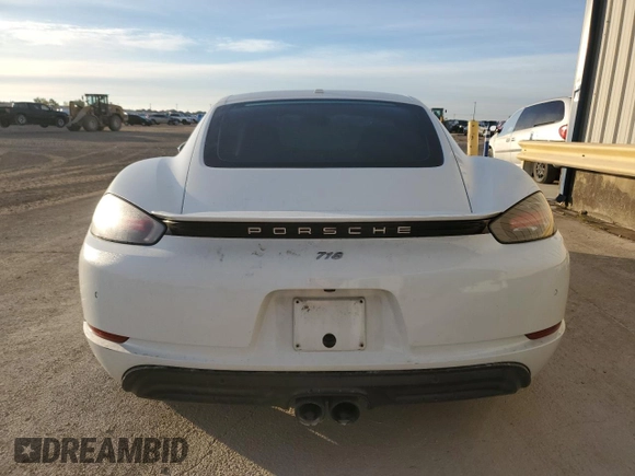 2018 Porsche 718 Cayman z VIN WP0AA2A85JK262216, wystawiony jako Copart lot #82436914 z przebiegiem 109 574 mil mil oraz Szkoda całkowita • Salvage title. Historia ofert i sprzedaży dostępna na DreamBid. Obrazek 6.