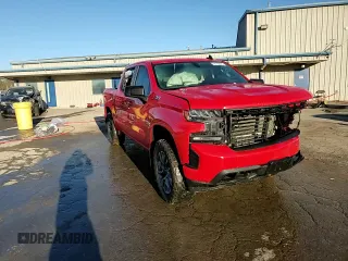 2021 Chevrolet Silverado 1500 RST with VIN 1GCUYEET1MZ356839, listed as a Copart auction lot 43963905 with 53,608 mi miles and Salvage Title. Bid and sale history available at carsss.com. Image 13.