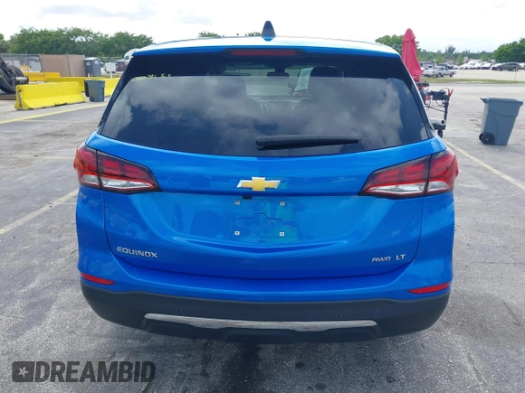 2024 Chevrolet Equinox LT with VIN 3GNAXUEG9RS250203, listed as a IAAI auction lot 42233875 with 26,930 mi miles and . Bid and sale history available at DreamBid. Image 16.